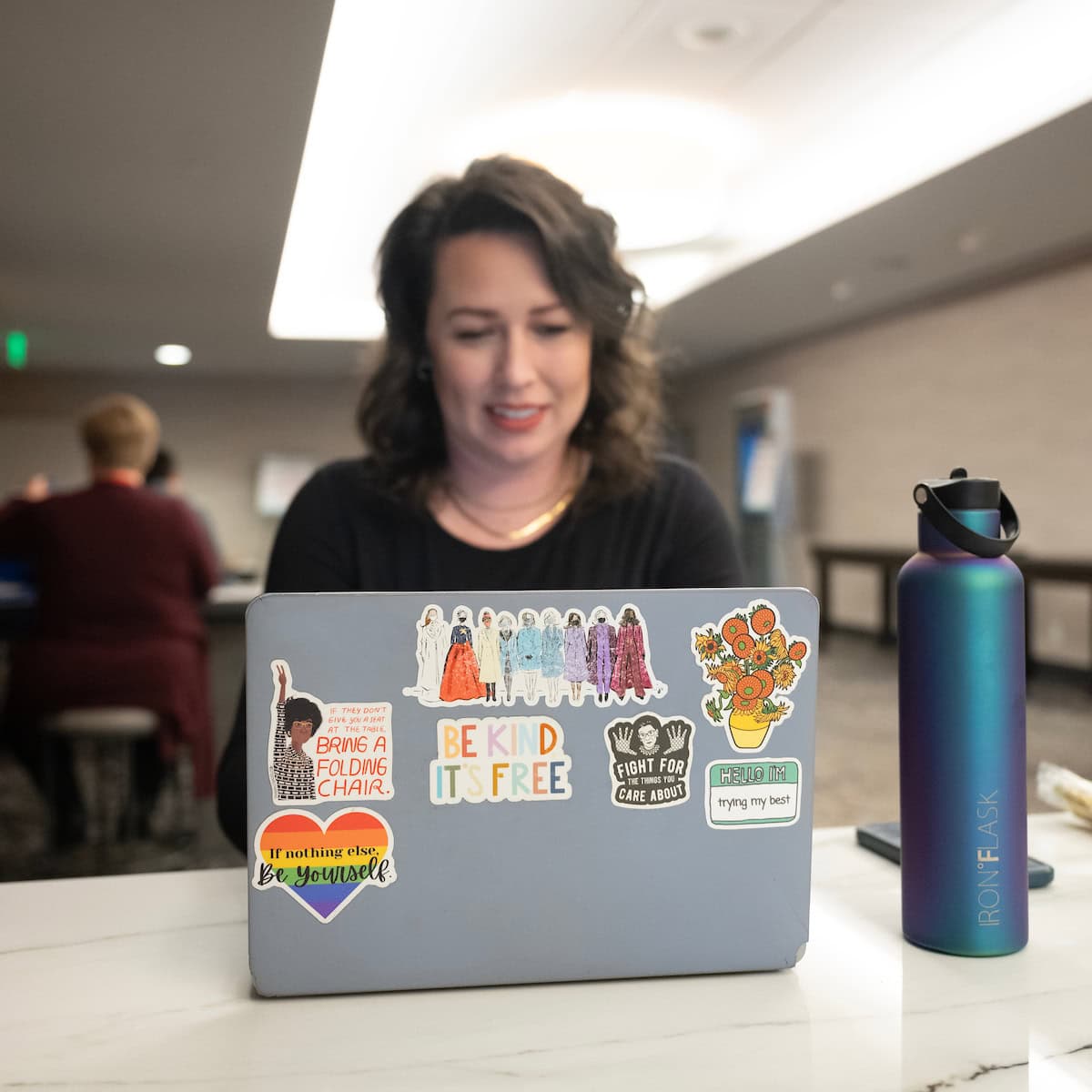 Hallways and Registration - Hilton - Elizabeth Jones