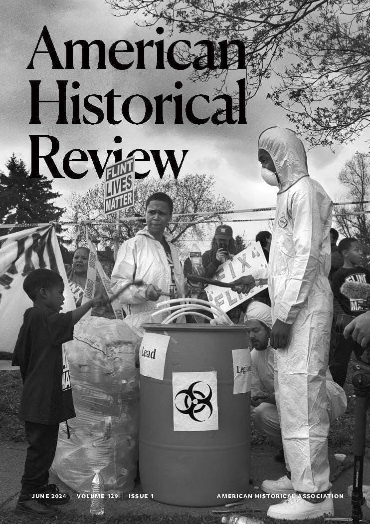 Cover of the June 2024 issue of the American Historical Review