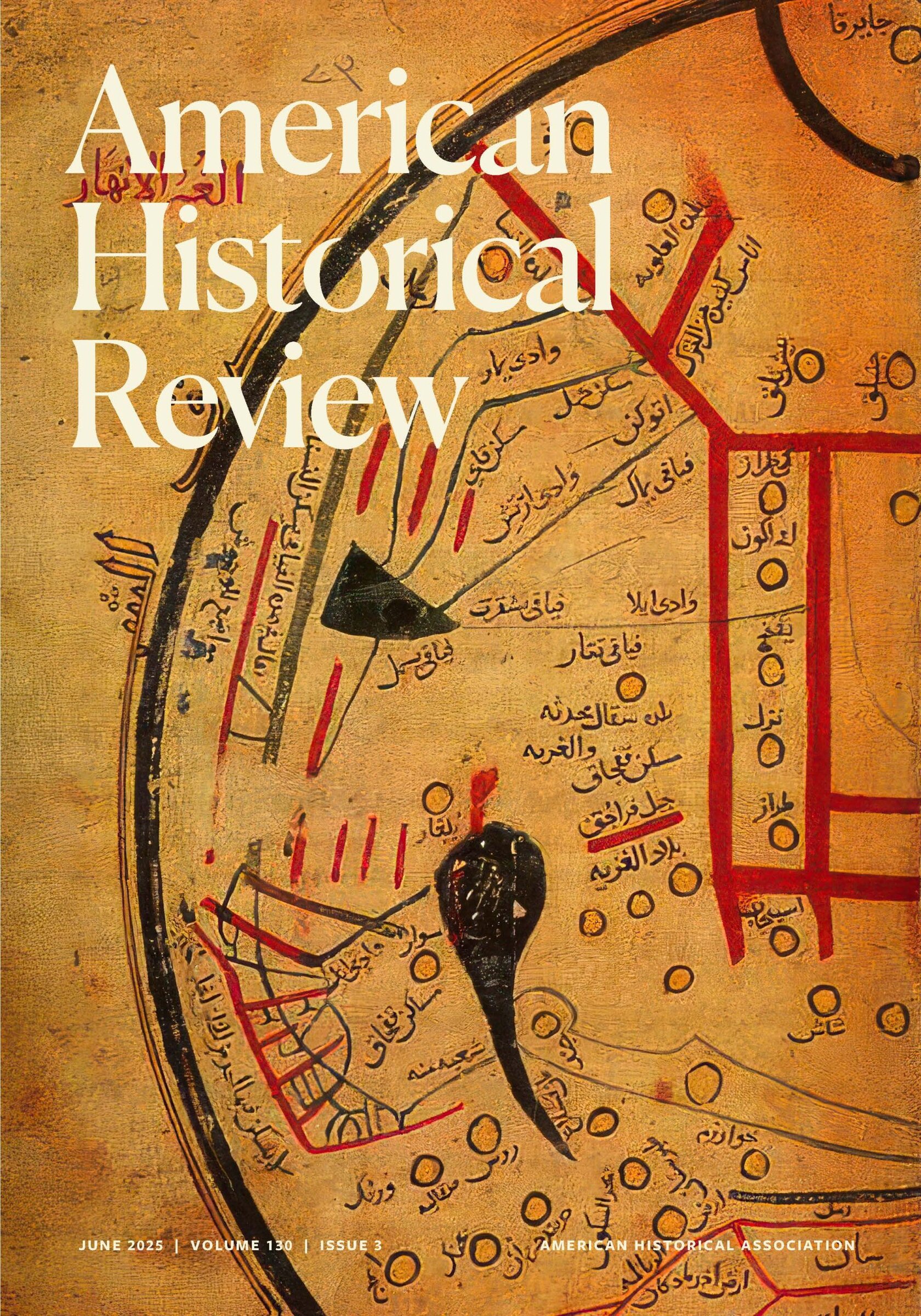 American Historical Review cover for June 2025 issue
