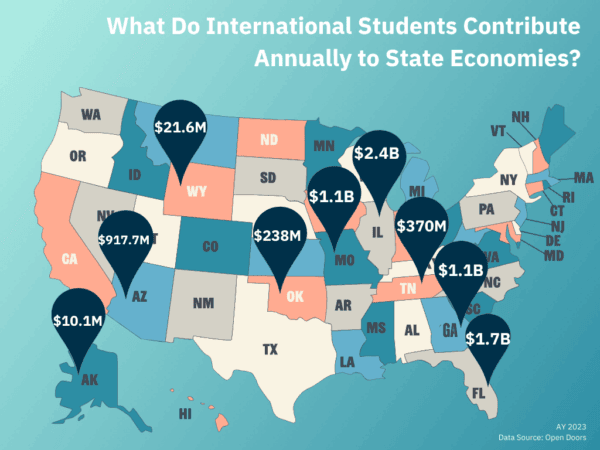 Contributions to State Economies AY2023